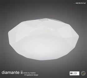 Diamante II Ceiling Lights Mantra Flush Fittings Diamante II Ceiling Lights Mantra Flush Fittings